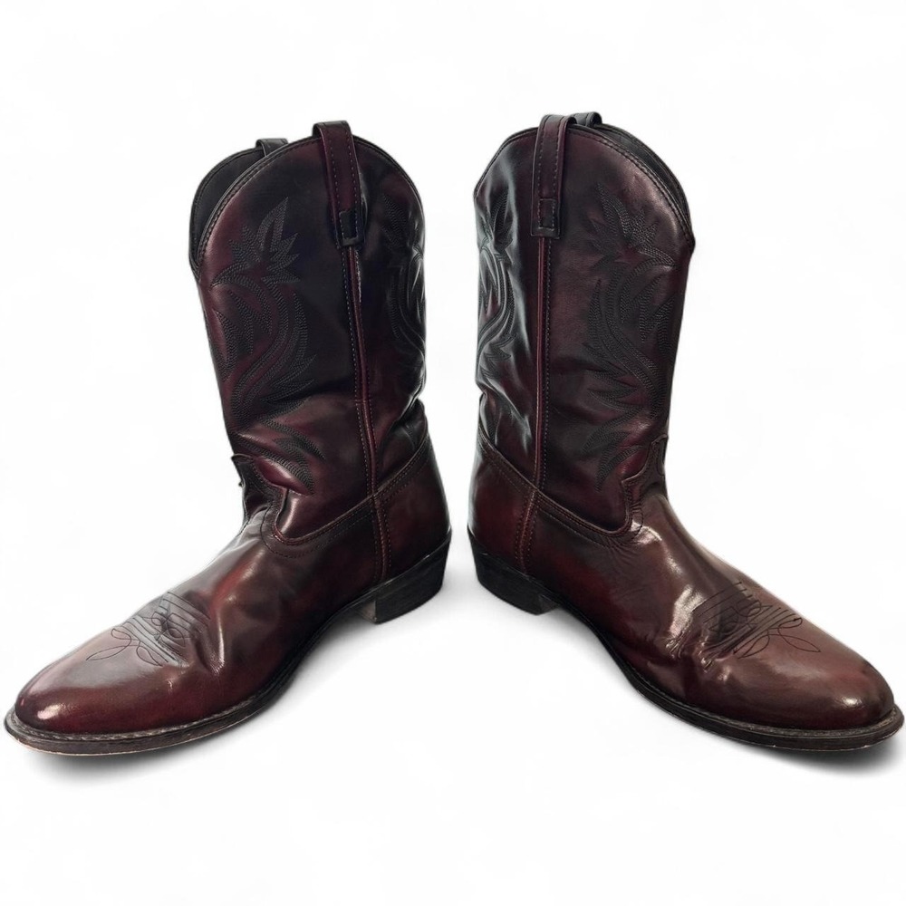 Laredo 4216 Power Pack Black Cherry Western Boots Men's 15 EW Leather Country